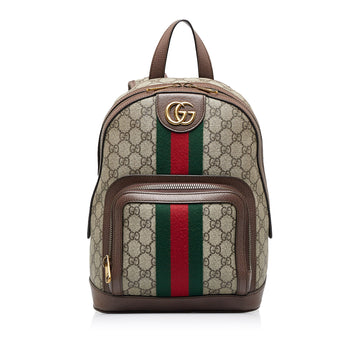 GUCCI Small GG Supreme Ophidia Backpack