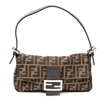 FENDI Zucca Canvas Baguette