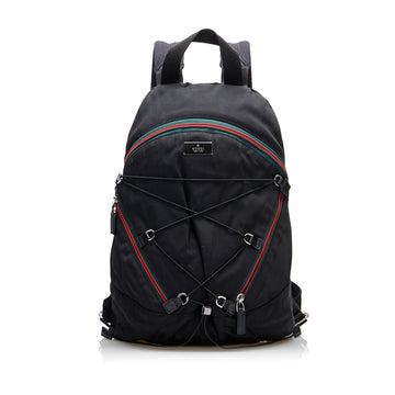 GUCCI Web Zipper Line Backpack