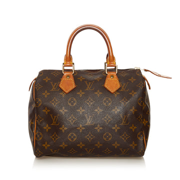 Louis Vuitton Monogram Speedy 25 Boston Bag