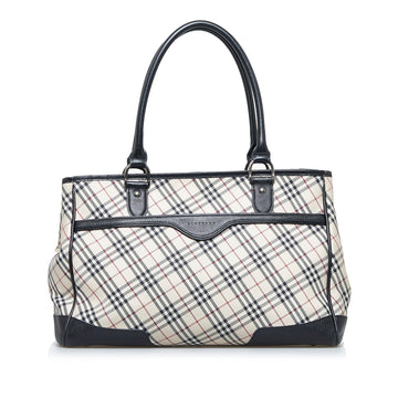 BURBERRY Nova Check Tote Tote Bag