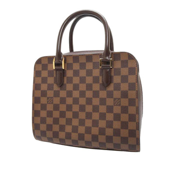 Louis Vuitton Damier Ebene Triana Handbag