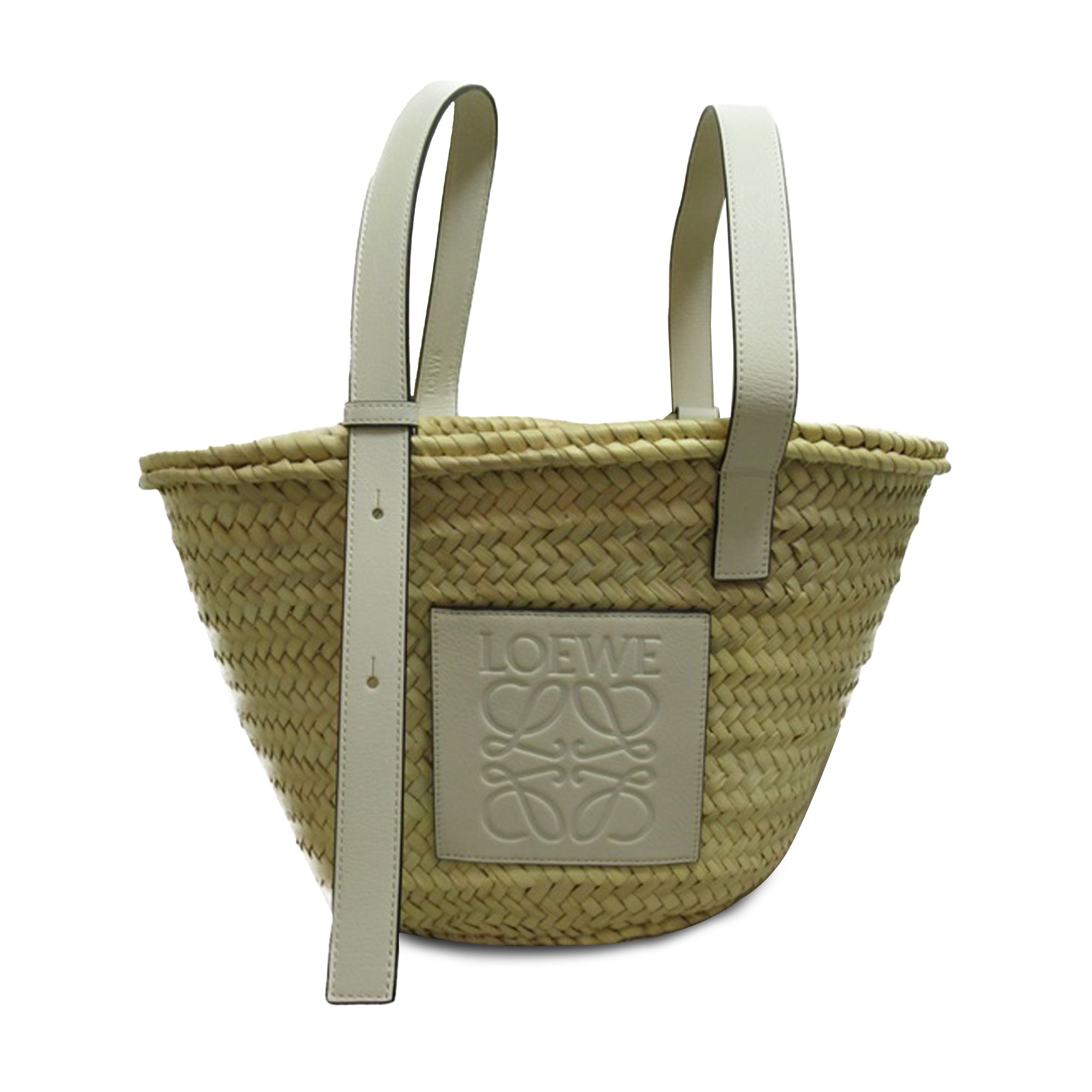 Loewe raffia 2024 tote medium