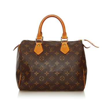 Louis Vuitton Monogram Speedy 25 Boston Bag