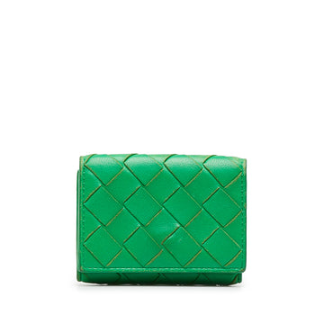 BOTTEGA VENETA Intrecciato Trifold Wallet Small Wallets