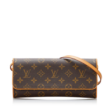 Louis Vuitton Monogram Pochette Twin GM Crossbody Bag