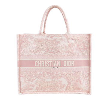 DIOR Toile De Jouy Book Tote Tote Bag