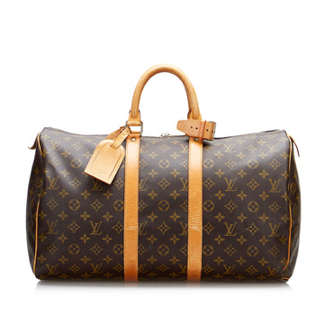 Louis Vuitton Monogram Keepall 45 Travel Bag