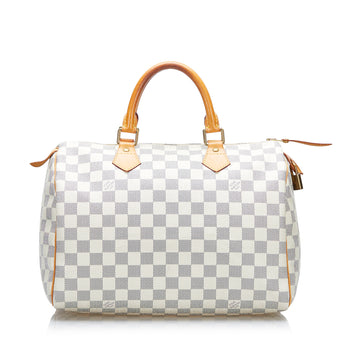 Louis Vuitton Damier Azur Speedy 30 Boston Bag