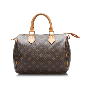 Louis Vuitton Monogram Speedy 25 Boston Bag