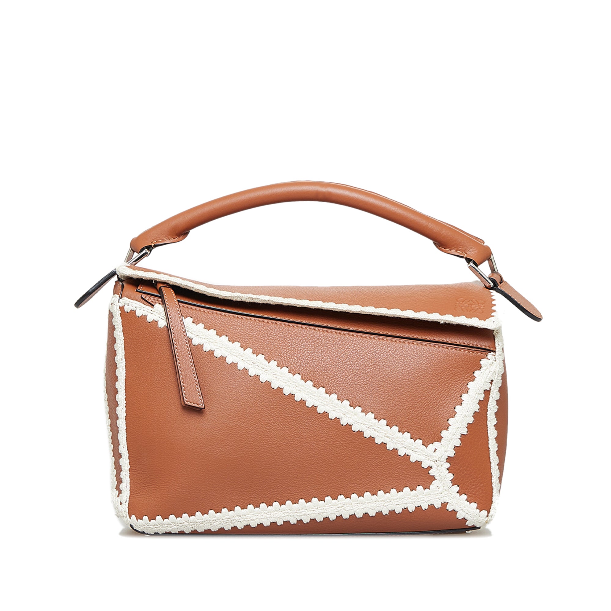 LOEWE Crochet Puzzle Satchel