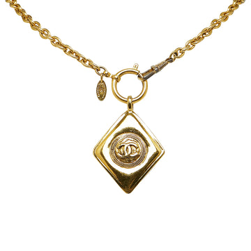 CHANEL CC Pendant Necklace Costume Necklace