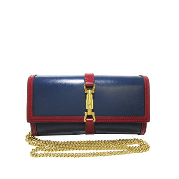 GUCCI Jackie 1961 Wallet On Chain Crossbody Bag