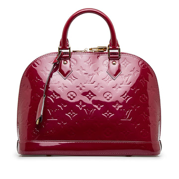 LOUIS VUITTON Monogram Vernis Alma PM Handbag