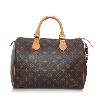 Louis Vuitton Monogram Speedy 30 Boston Bag