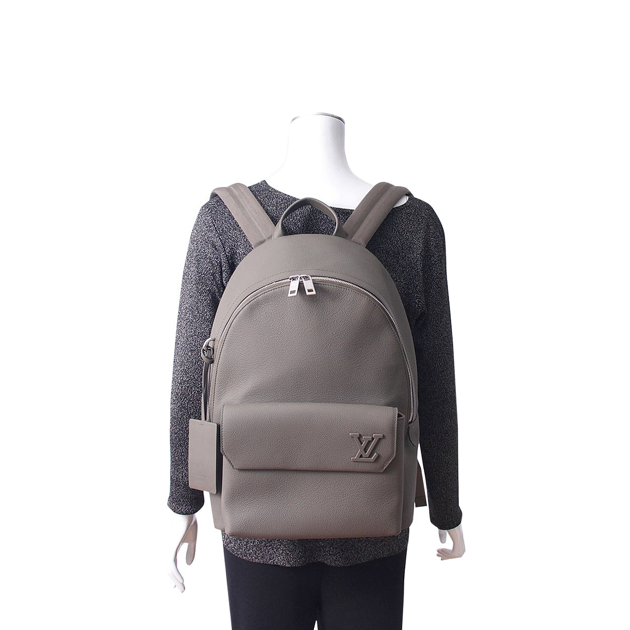 Louis Vuitton Leather Aerogram Takeoff Backpack - Grey Backpacks, Bags -  LOU664837