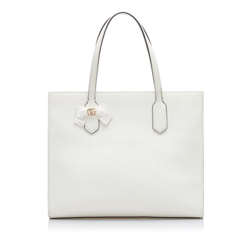 GUCCI GG Ribbon Tote Bag