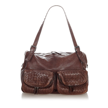 Bottega Veneta Intrecciato Leather Shoulder Bag