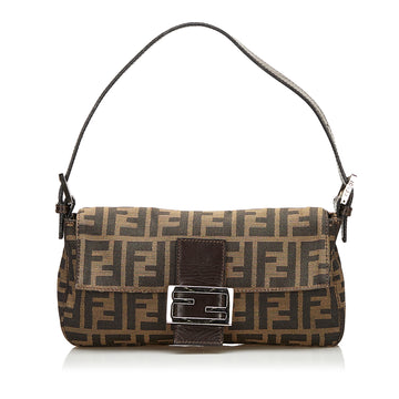 Fendi Zucca Canvas Baguette