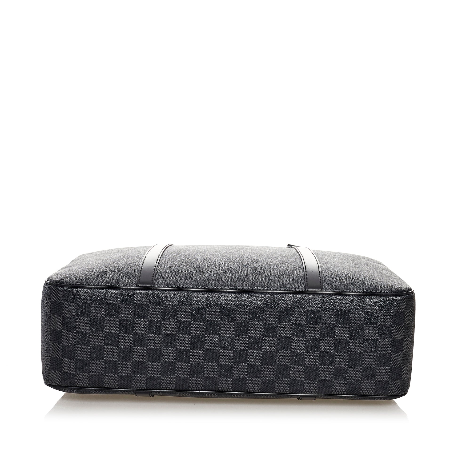 Louis Vuitton Jorn Damier Graphite Canvas Top Handle Bag on SALE