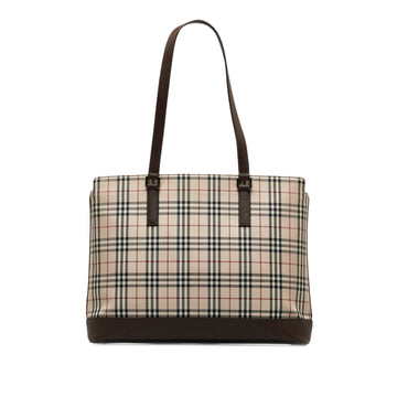 BURBERRY House Check Tote Tote Bag