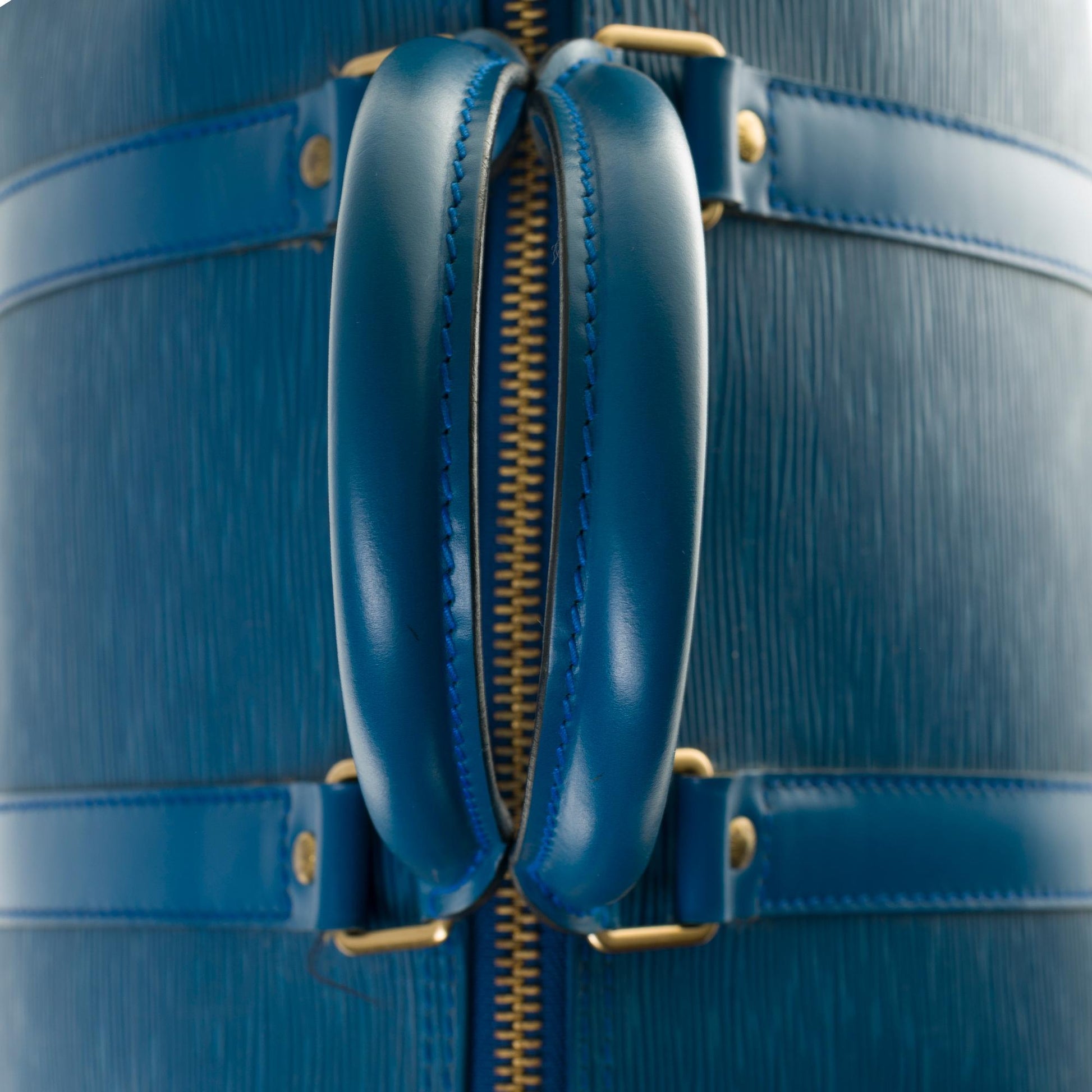 Louis Vuitton Keepall 45 Travel bag in blue épi leather For Sale at 1stDibs   louis vuitton keepall 45 dimensions, louis vuitton keepall blue, lv  keepall 45 dimensions