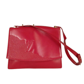 LOUIS VUITTON Opera shoulder bag in red leather