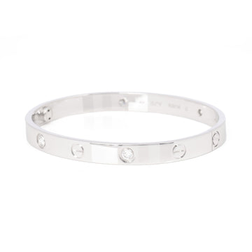 Cartier Love 4 Diamond Bangle Bracelet