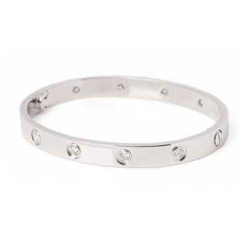 Cartier Love 10 diamond Bangle Bracelet