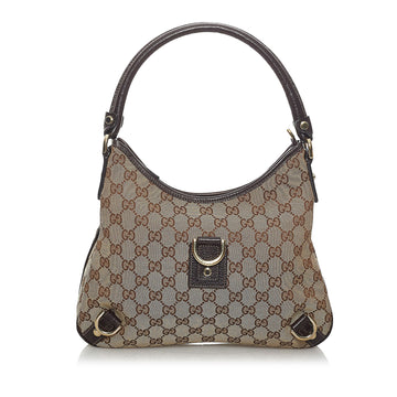 Gucci GG Canvas Abbey D-Ring Shoulder Bag