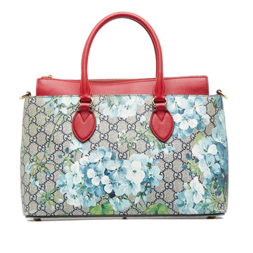 GUCCI Small GG Supreme Blooms Linea A Tote Satchel