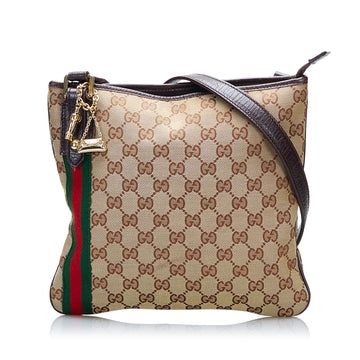 Gucci GG Canvas Jolicoeur Crossbody Bag