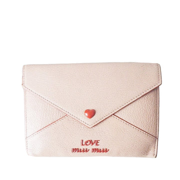 MIU MIU Madras Love Envelope Small Wallet Small Wallets