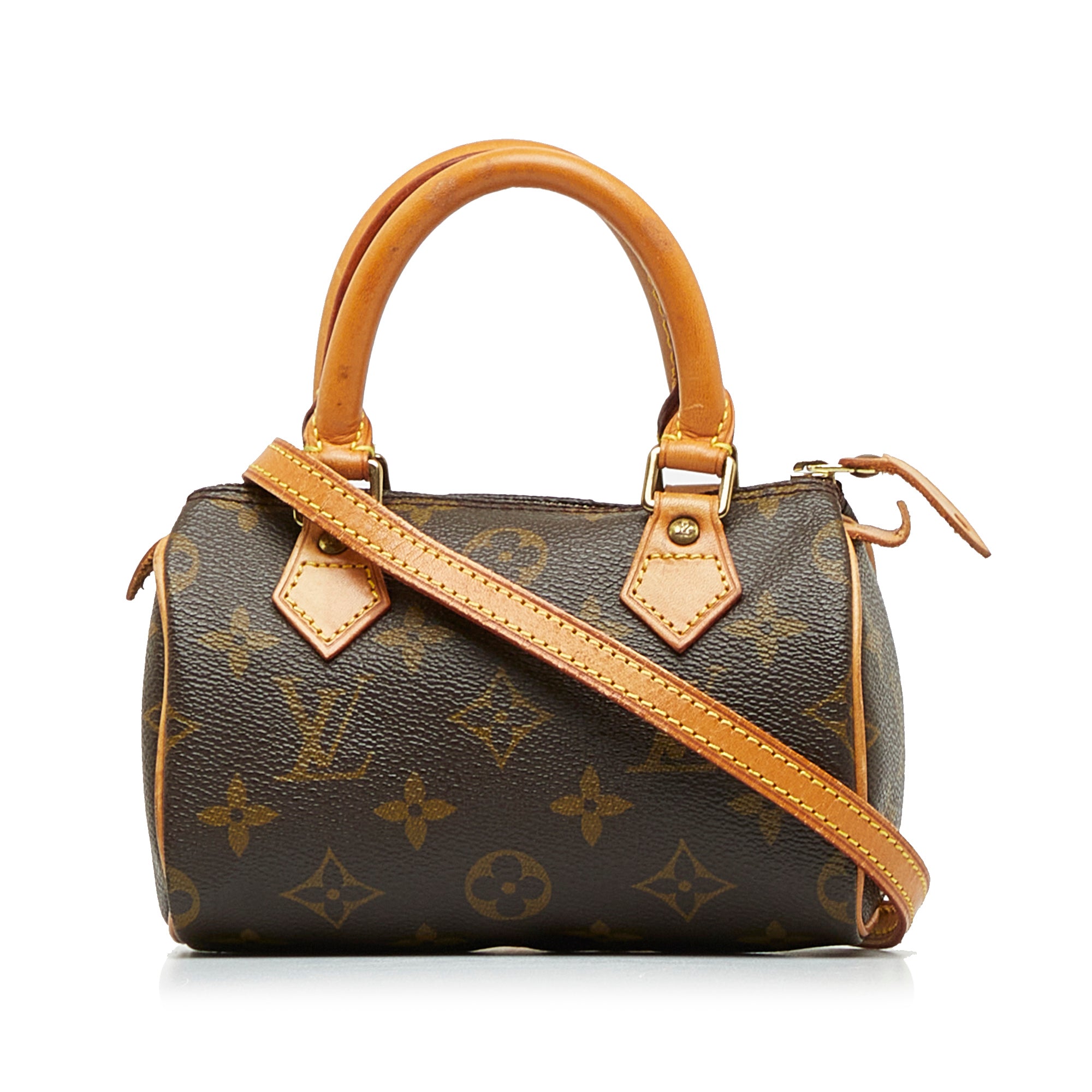 LOUIS VUITTON Monogram Mini HL Speedy Satchel