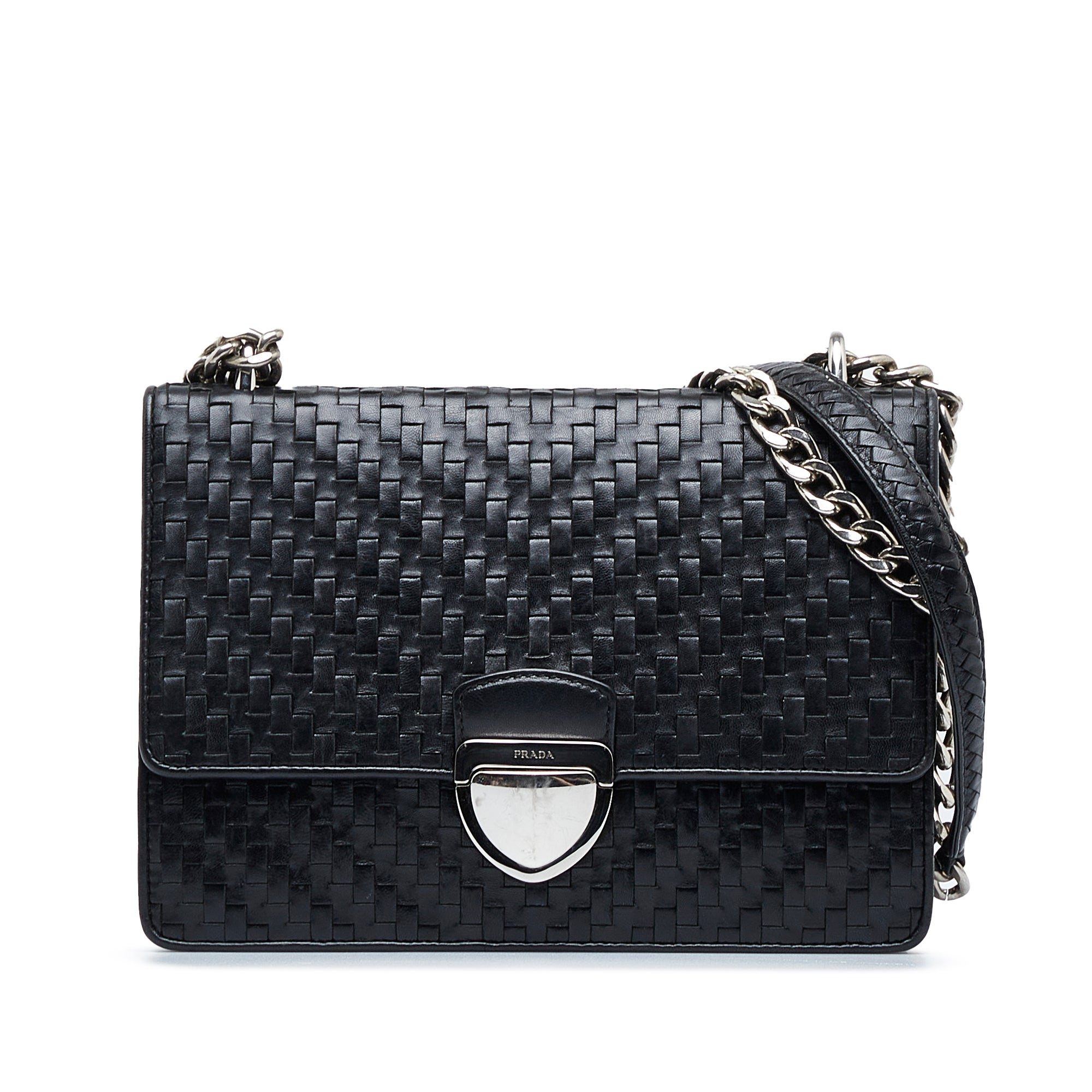 Prada madras crossbody discount bag