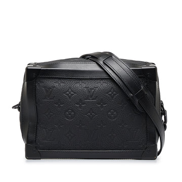 LOUIS VUITTON Monogram Taurillon Soft Trunk Crossbody Bag