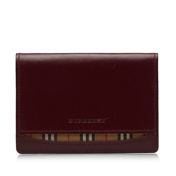 BURBERRY Leather Small Wallet Small Wallets