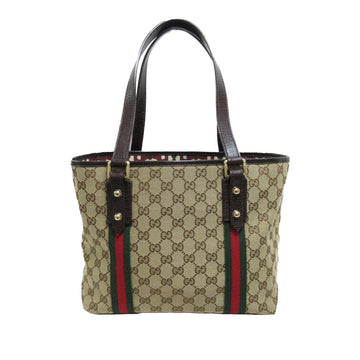 GUCCI GG Canvas Jolicoeur Tote Tote Bag