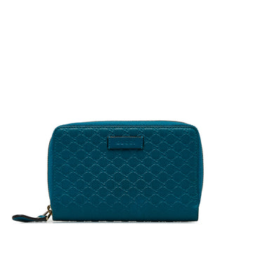 GUCCIssima Zip Around Small Wallet Small Wallets