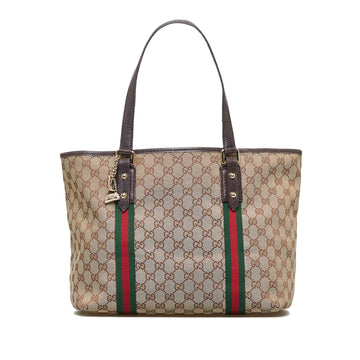 GUCCI GG Canvas Jolicoeur Tote Tote Bag