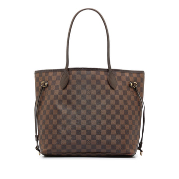 LOUIS VUITTON Damier Ebene Neverfull MM Tote Bag