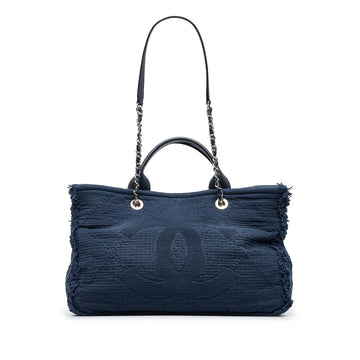 CHANEL CC Double Face Deauville Tote Tote Bag