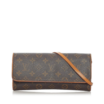 Louis Vuitton Monogram Pochette Twin GM Crossbody Bag