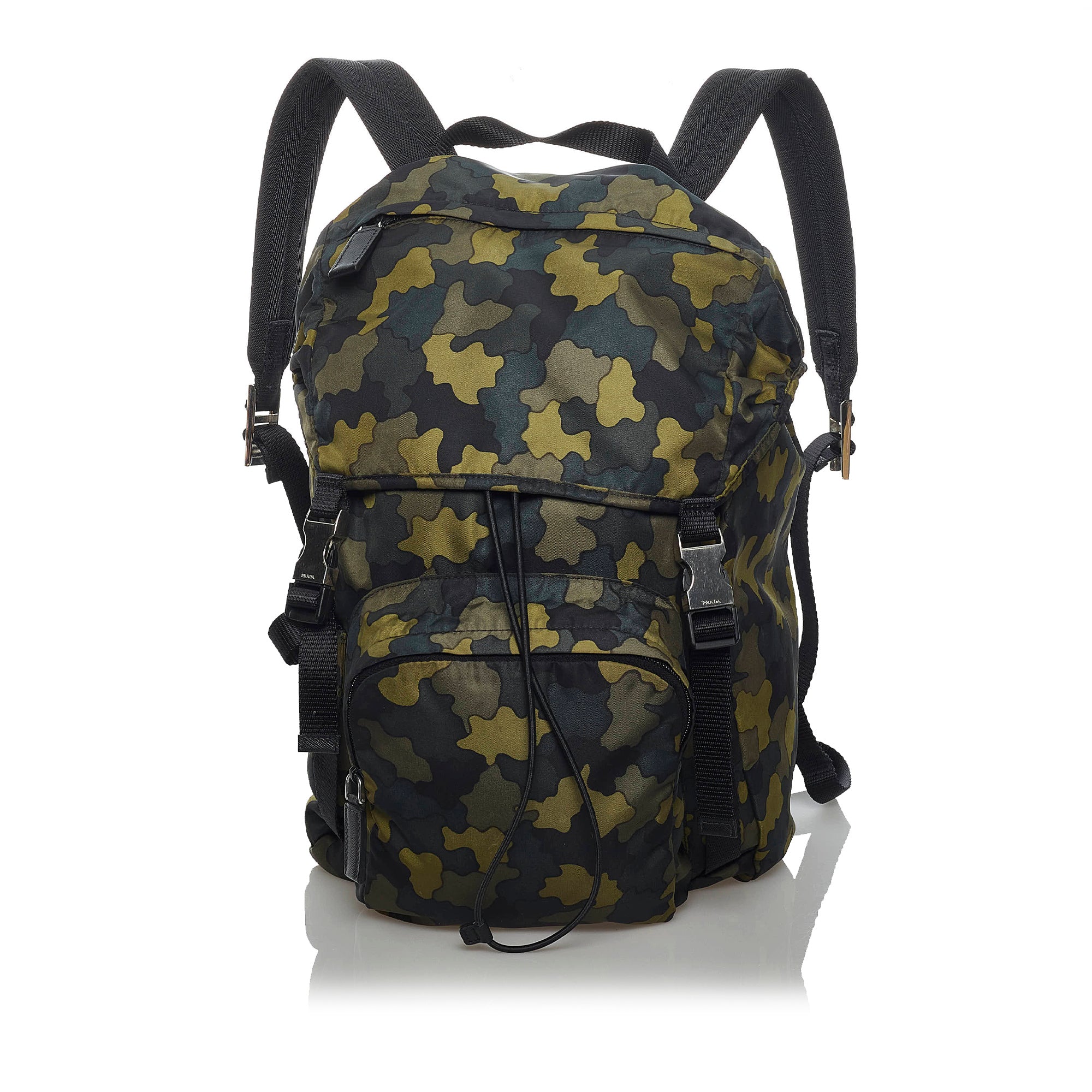 Prada camo backpack new arrivals