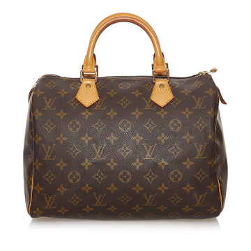 Louis Vuitton Monogram Speedy 30 Boston Bag