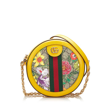 Gucci GG Supreme Flora Ophidia Crossbody Bag