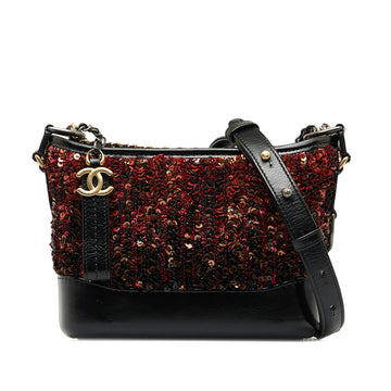 CHANEL Small Sequin Gabrielle Crossbody Crossbody Bag