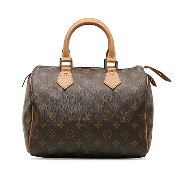 LOUIS VUITTON Monogram Speedy 25 Boston Bag