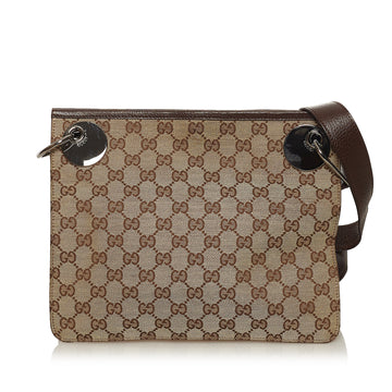 Gucci GG Canvas Eclipse Crossbody Crossbody Bag