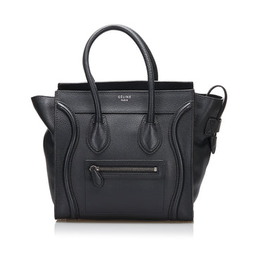 Celine Mini Luggage Tote Handbag